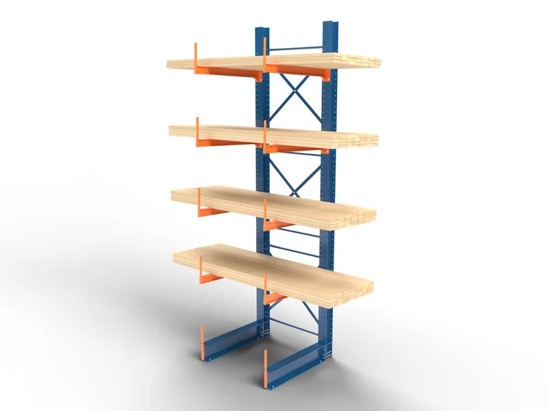 Cantilever Rack Columns (Towers): Roll-formed. Lighter, for furniture, carpet, PVC.
