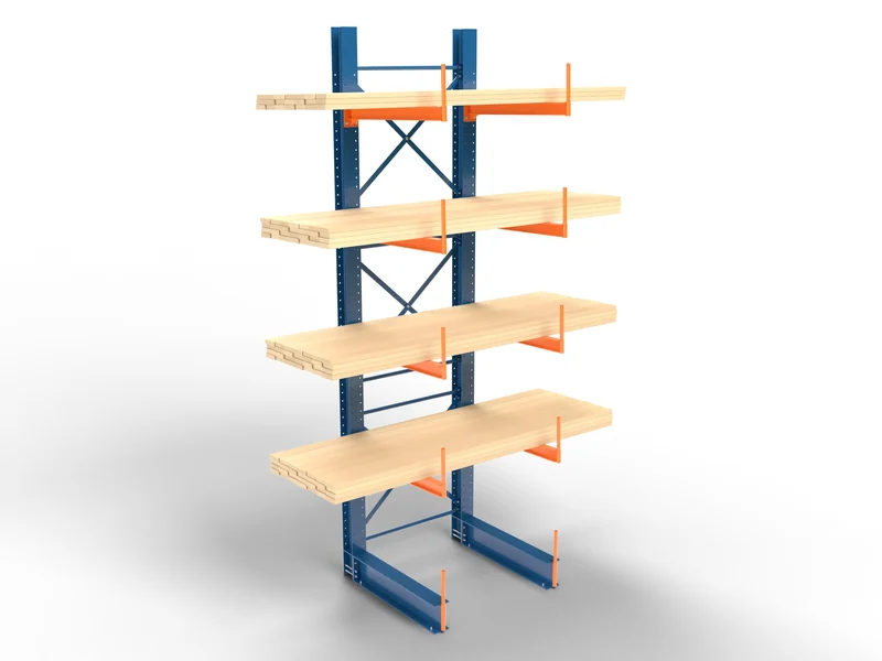 Cantilever Rack Columns (Towers): Used columns. Sold with matching arms and bases. See used cantilever in stock.