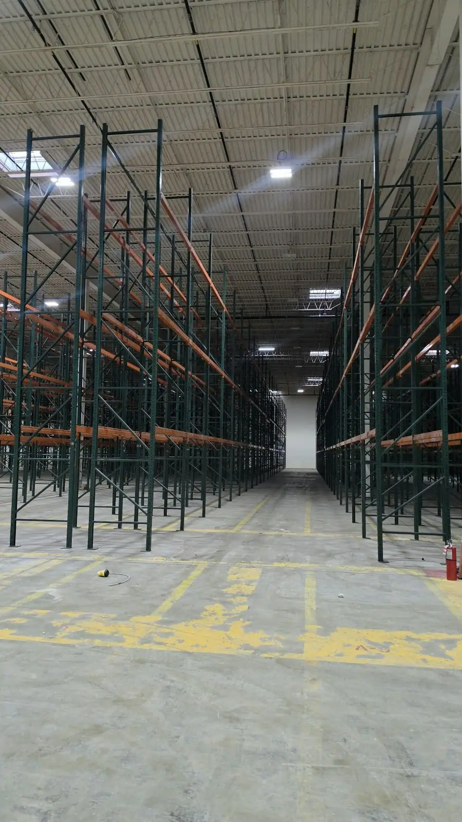 Warehouse racking job