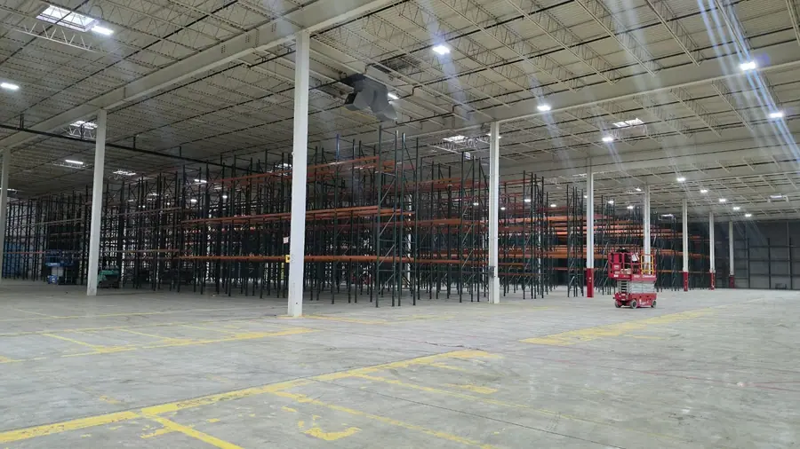 Warehouse racking job