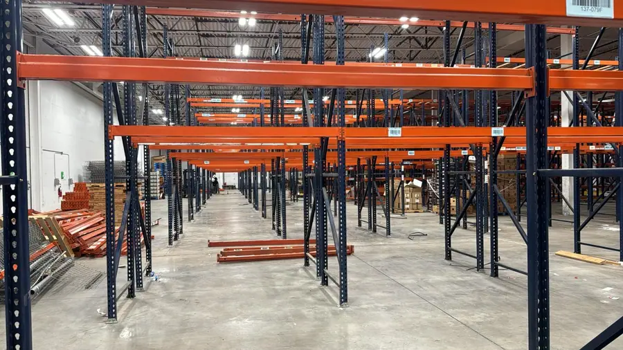 Pallet racking install